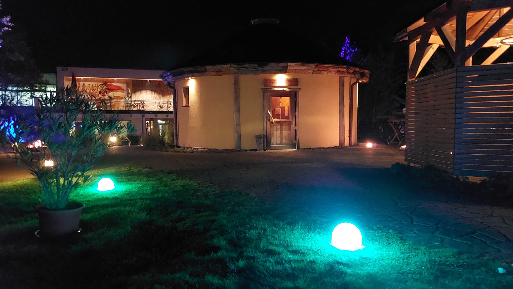 Mitternachtssauna im Schwimm In